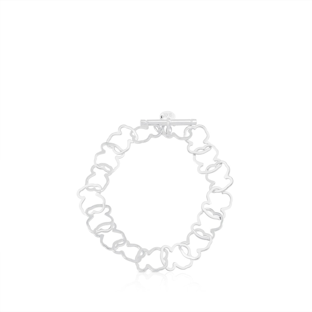 Pulsera de plata 12,5mm. Carrusel