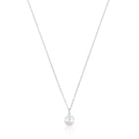 Silver TOUS Sweet Dolls Necklace with pearls