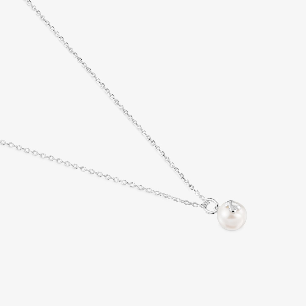 Collar de plata con perla cultivada Sweet Dolls