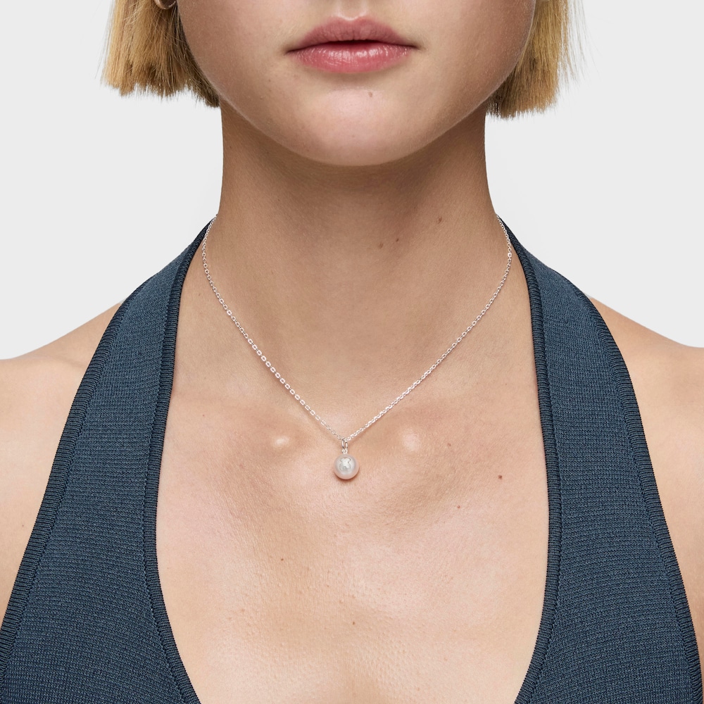 Collar de plata con perla cultivada Sweet Dolls