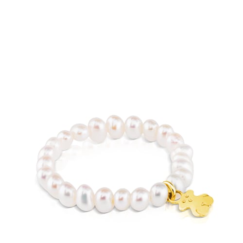 Anel TOUS Pearls em Ouro