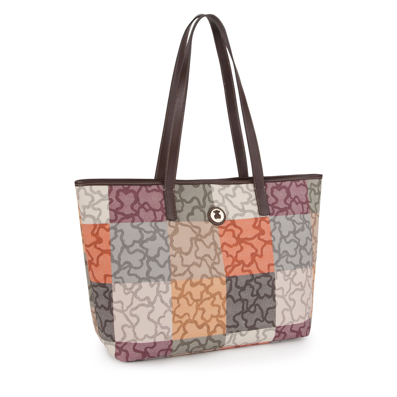 ★TOUT Y EST★ Square Bag Orange sq-or Small orange TOUS La Rue New Tote bag | TOUS