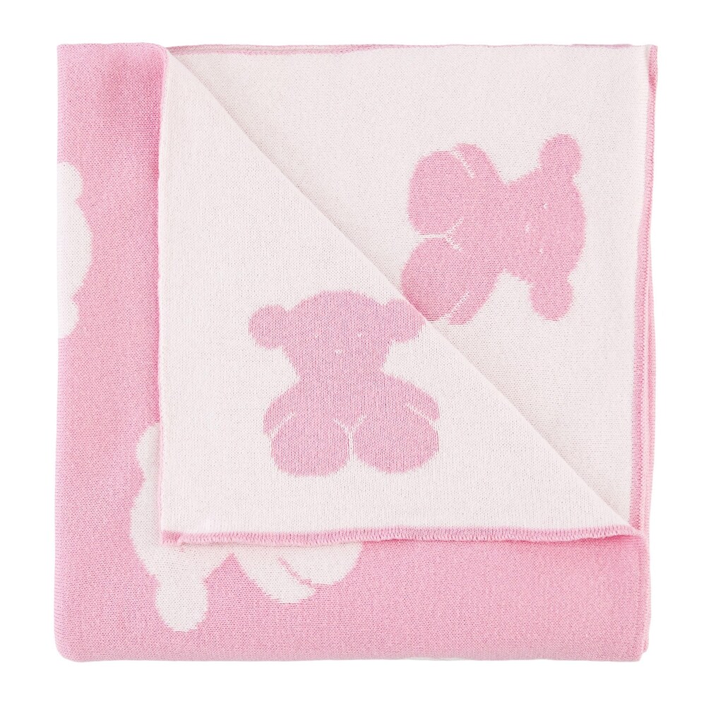 Victoria reversible blanket in pink