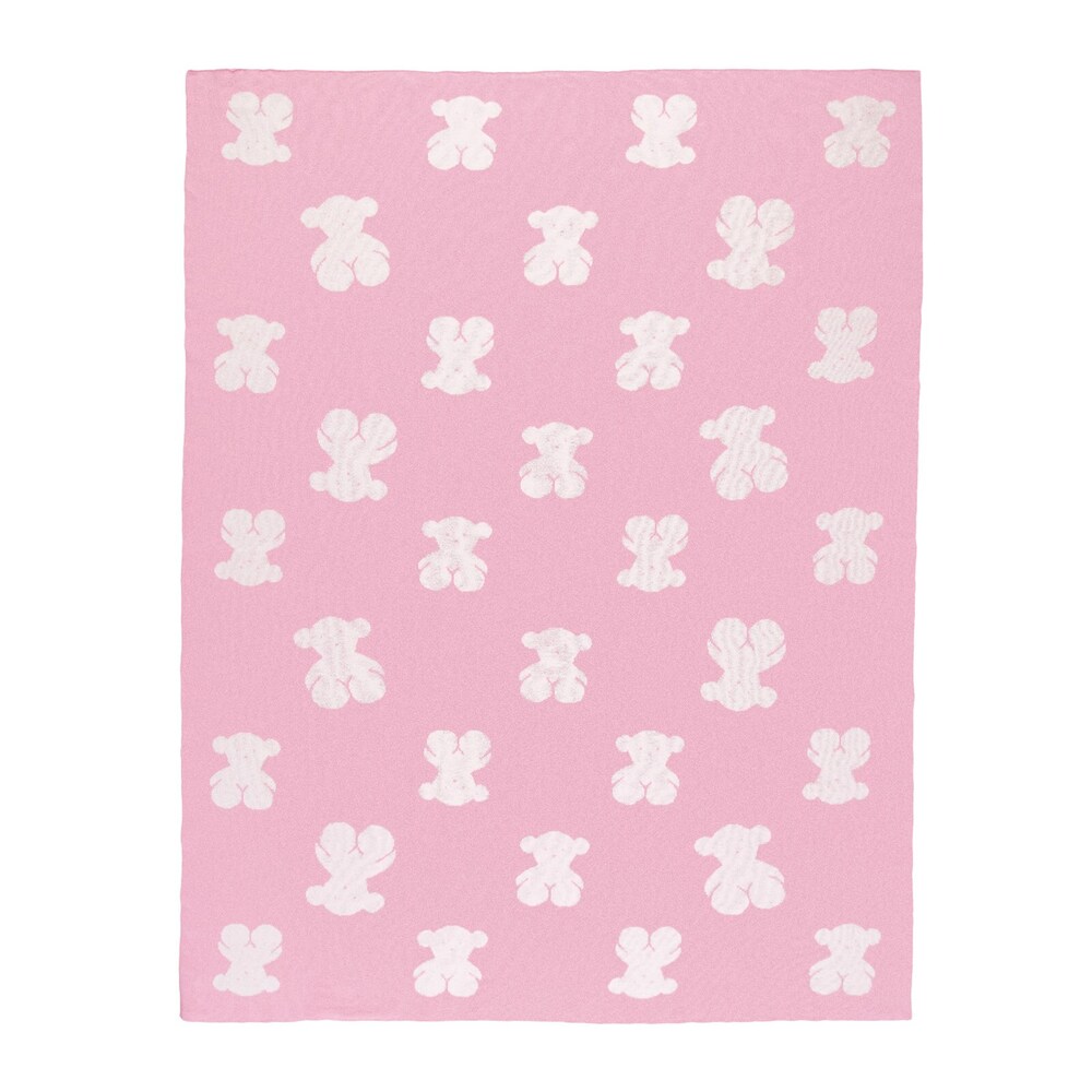 Victoria reversible blanket in pink