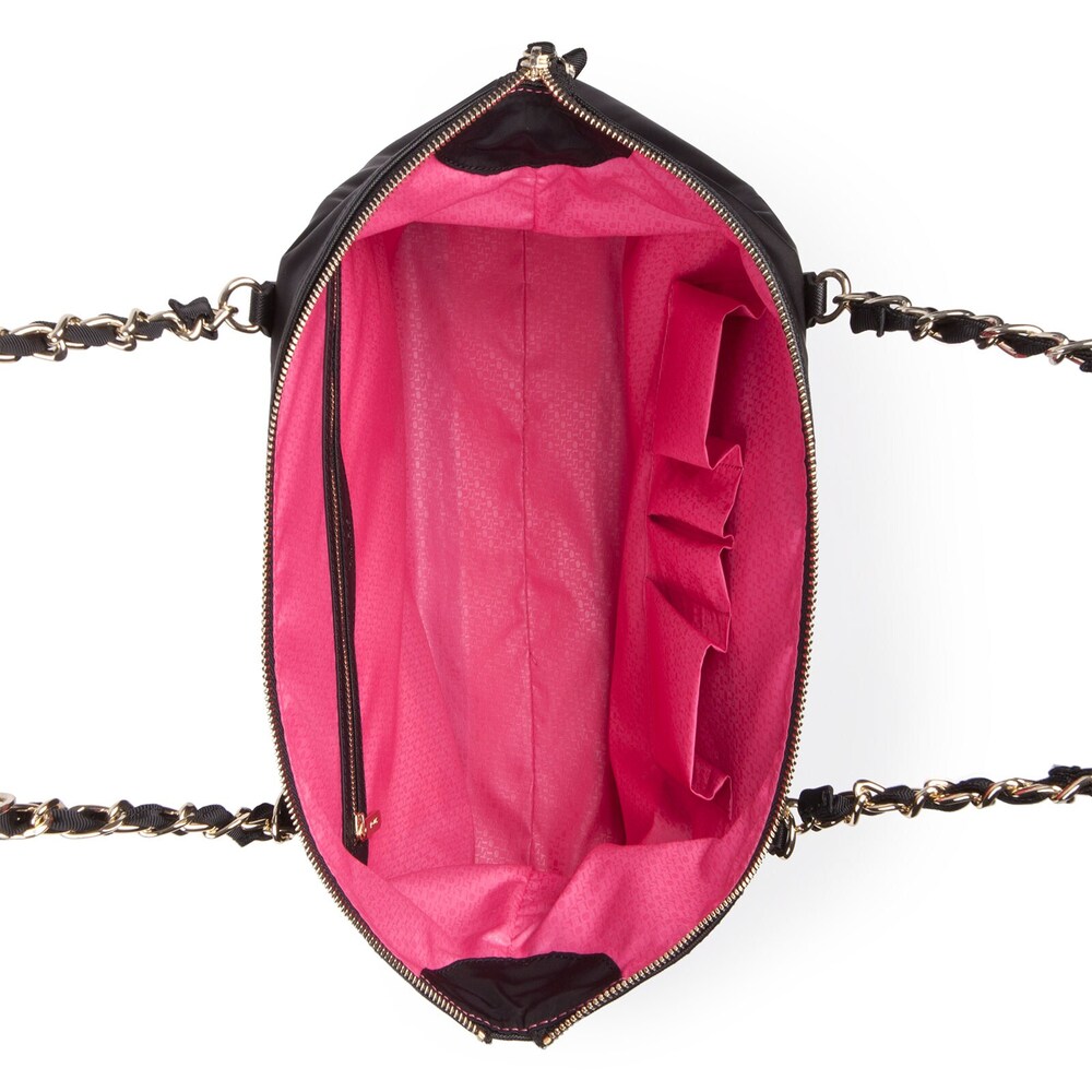 Capazo Brunock Chain de Lona en color negro