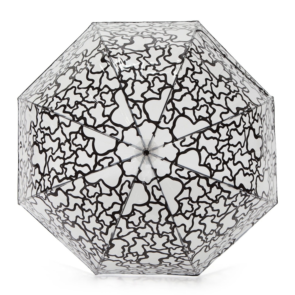 Paraguas grande Kaos transparente