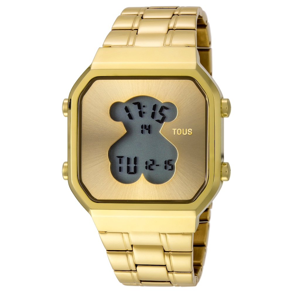 Gold IP Steel D-Bear SQ Watch image number 0