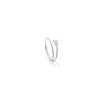 White Gold TOUS Brillants Ring with Diamond 