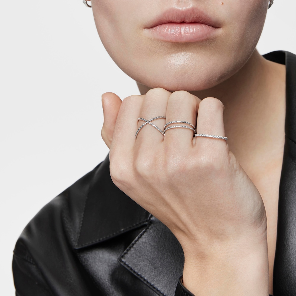 Pierścionek Tous Diamonds z białego złota z diamentami