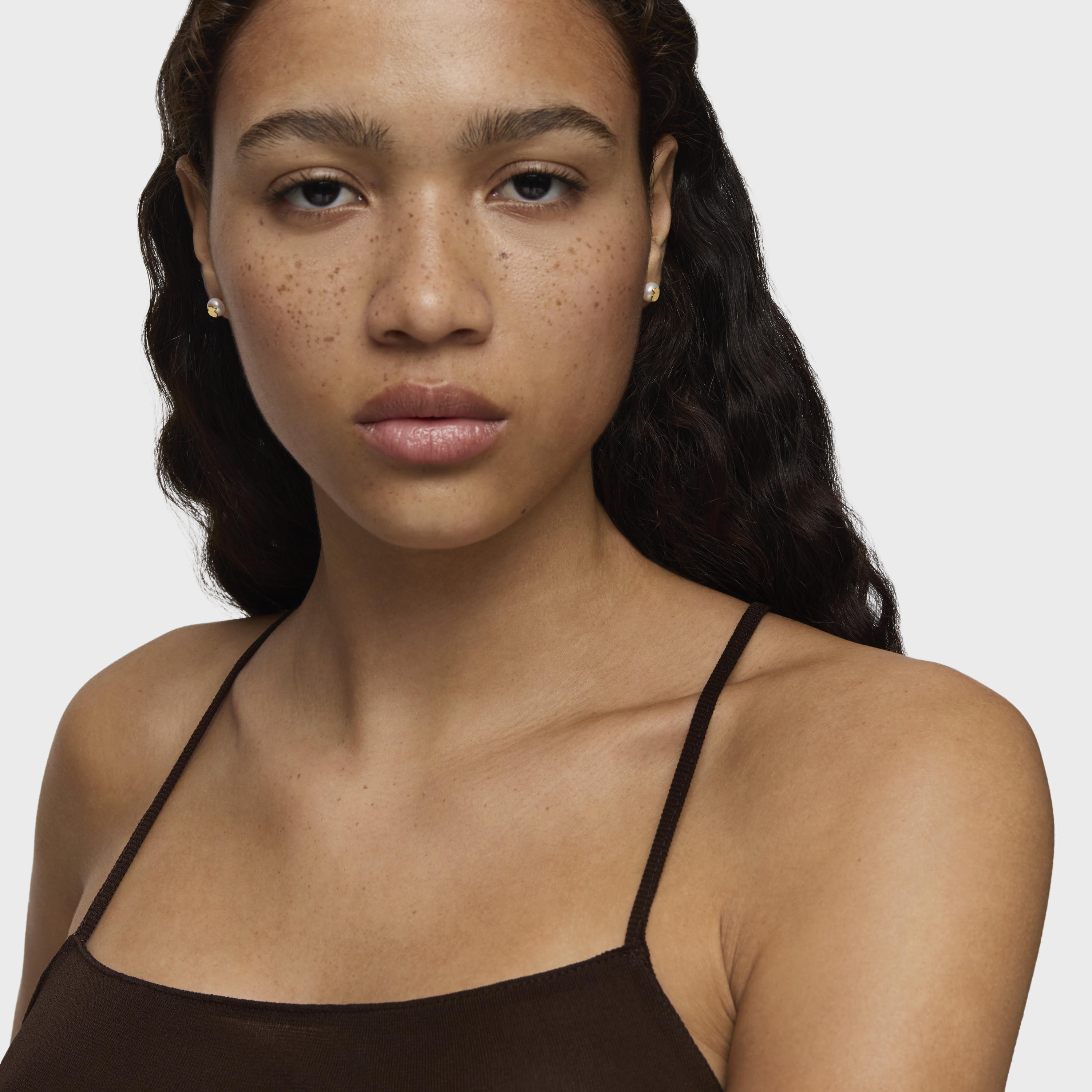 18K solid gold TOUS Bear Earrings with Pearls