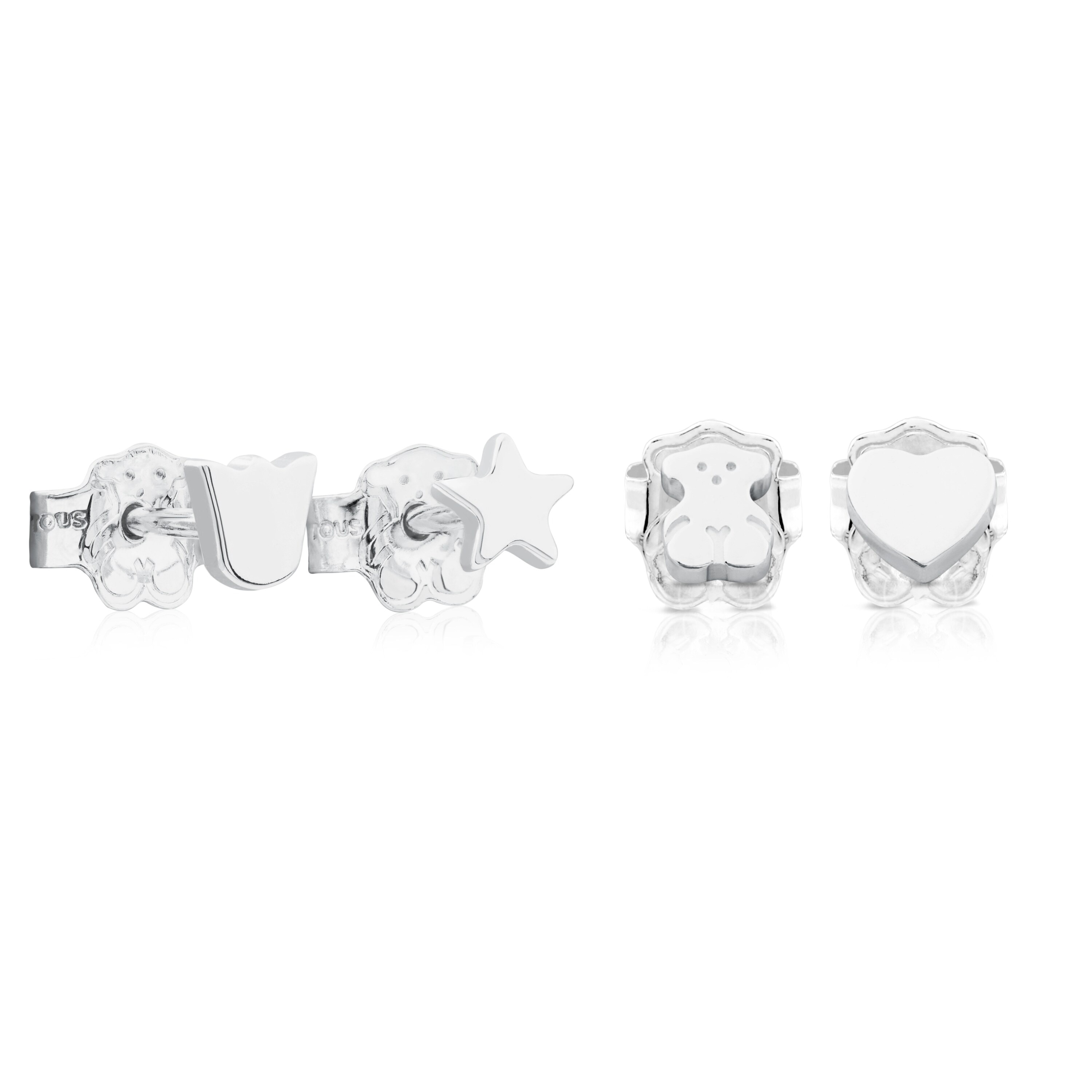 Pack de Pendientes de plata TOUS Basics