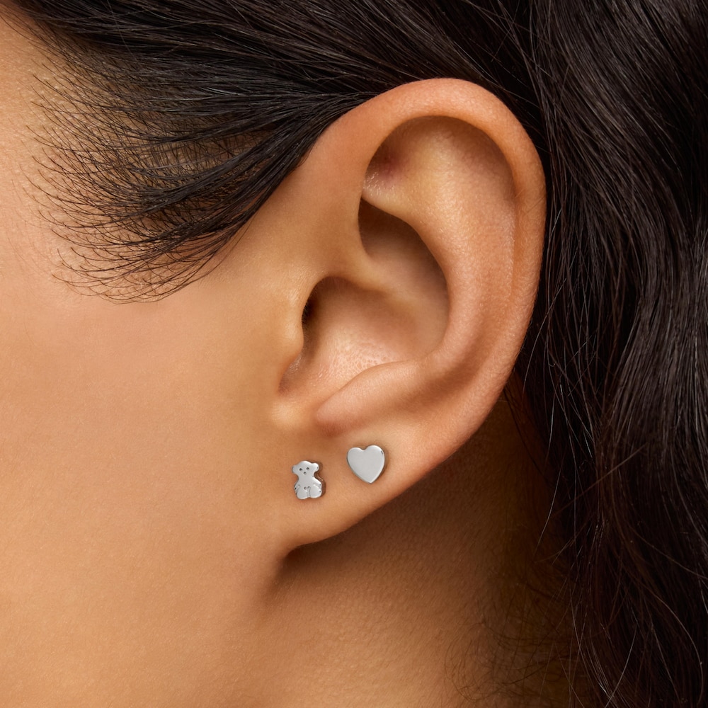 Silver TOUS Basics Earrings Pack