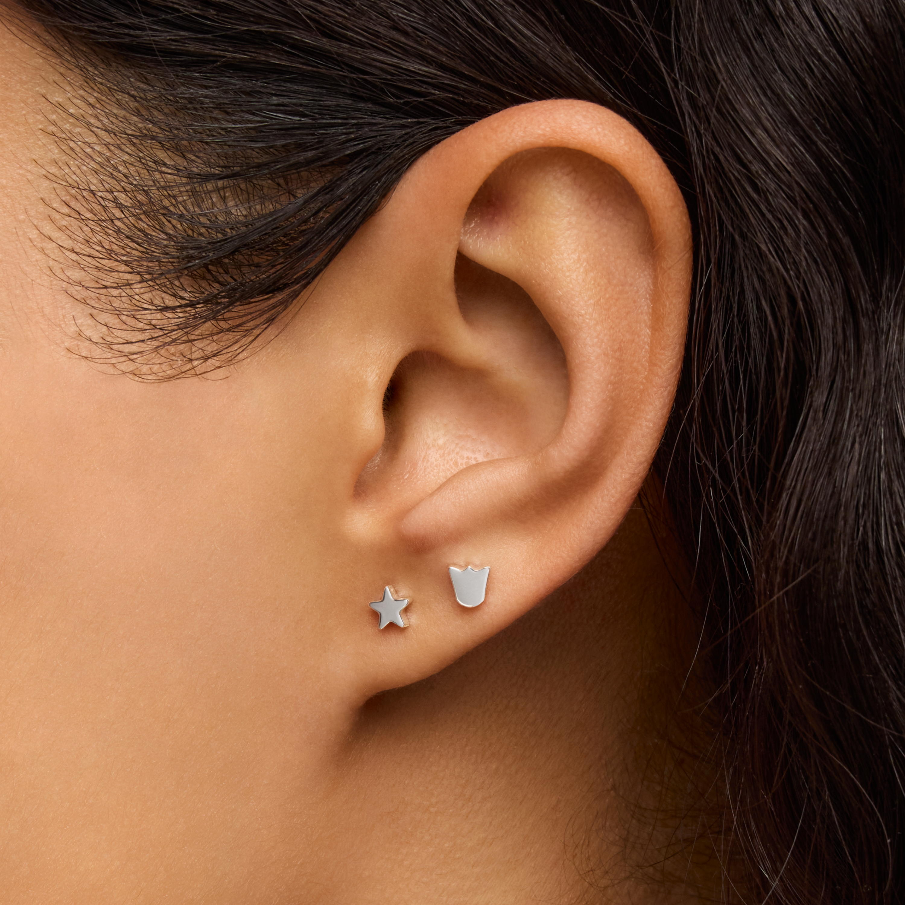 Silver TOUS Basics Earrings Pack