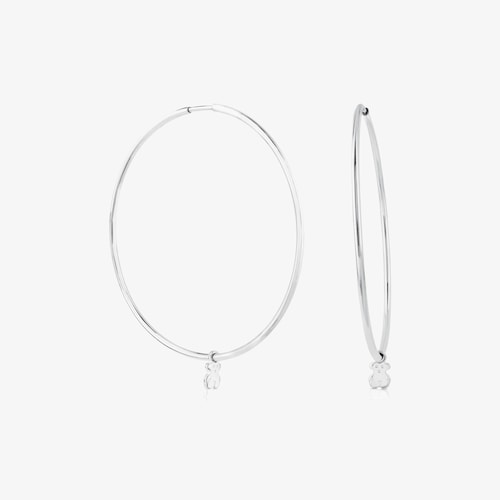 Arracades aro TOUS Bear de Plata motiu &Oacute;s