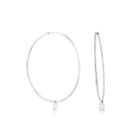 Pendientes aro de plata 4cm TOUS Bear