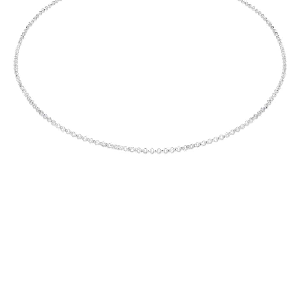 Silver Choker measuring 45 cm TOUS Chain