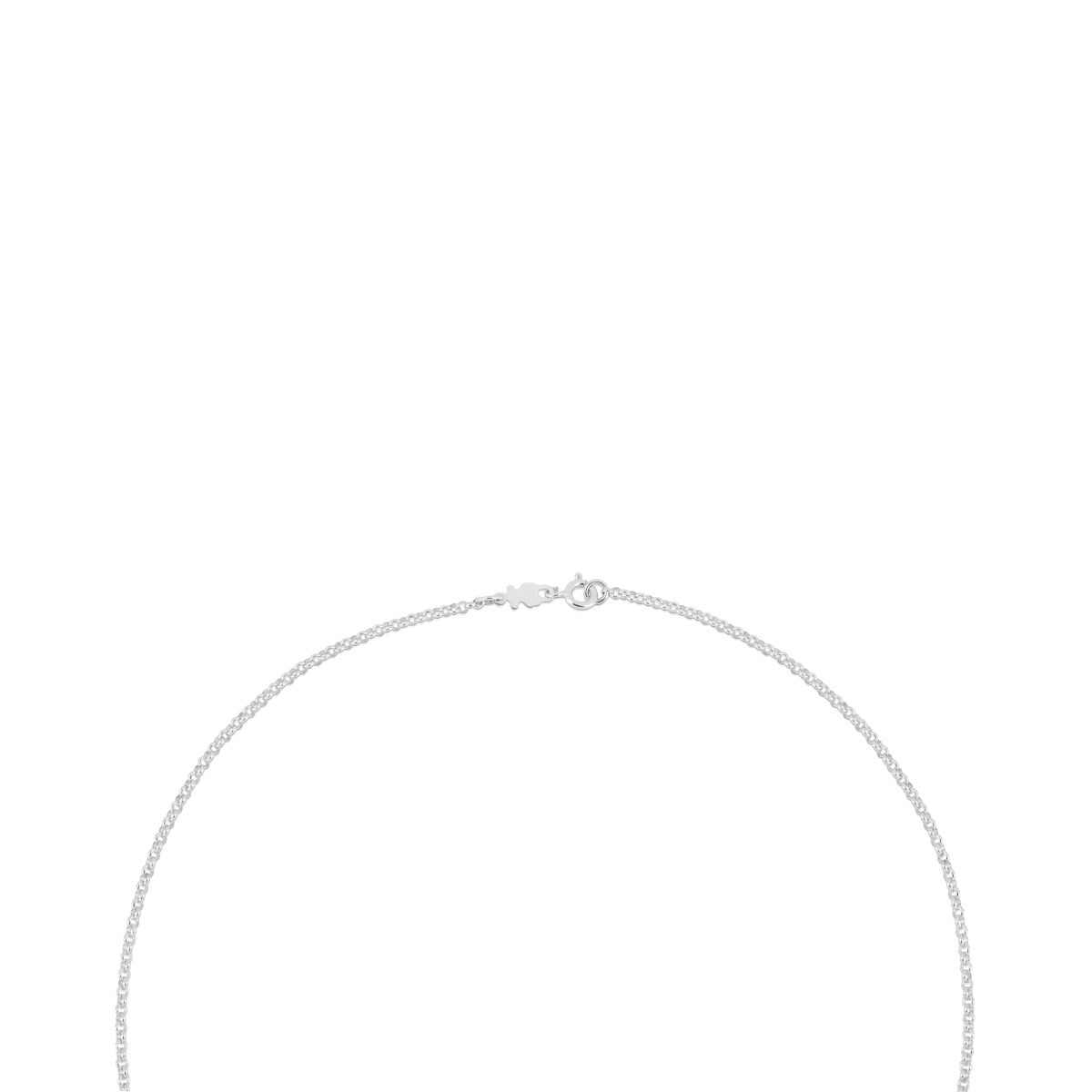 Gargantilla de plata con anillas redondas, 45 cm TOUS Chain