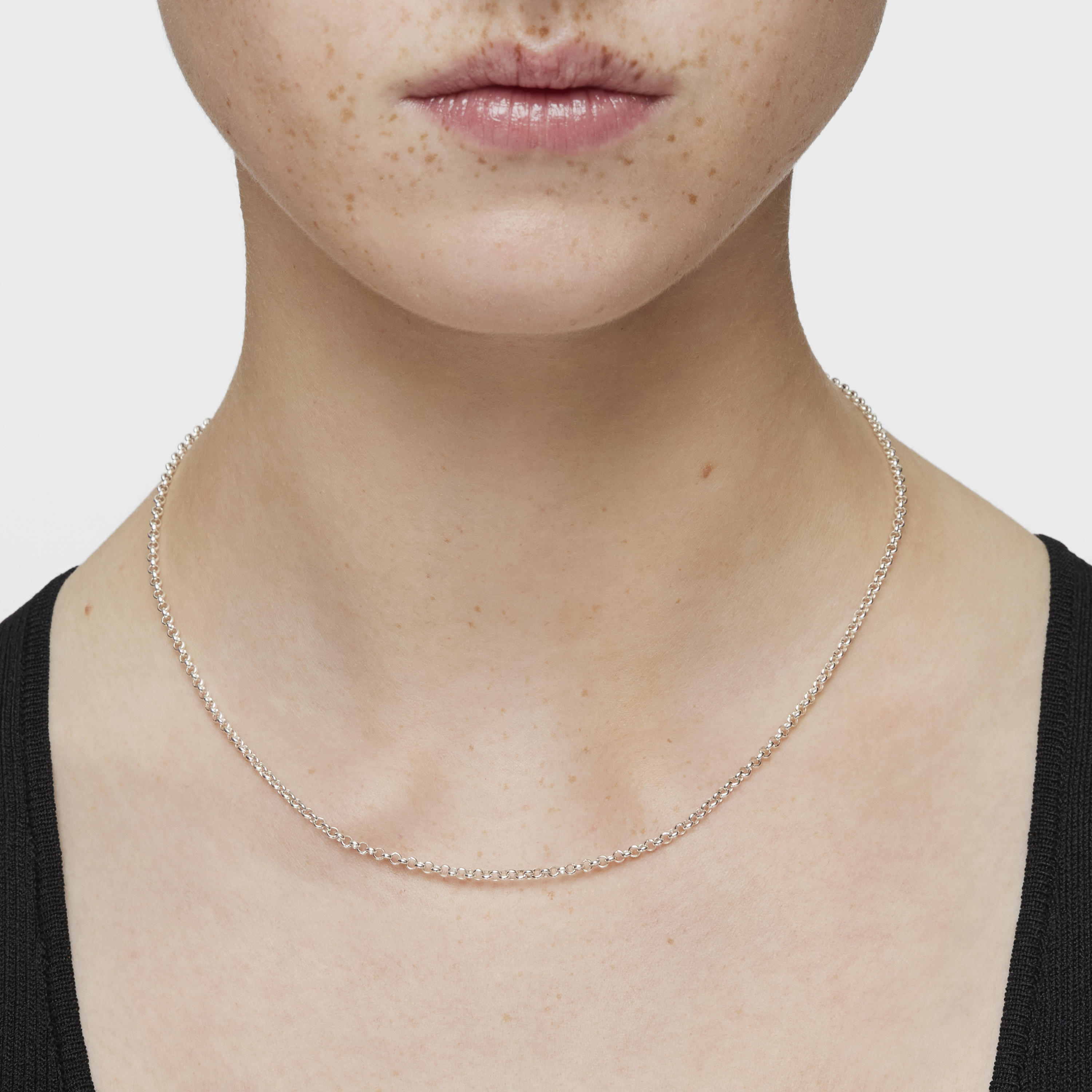 Silver Choker measuring 45 cm TOUS Chain