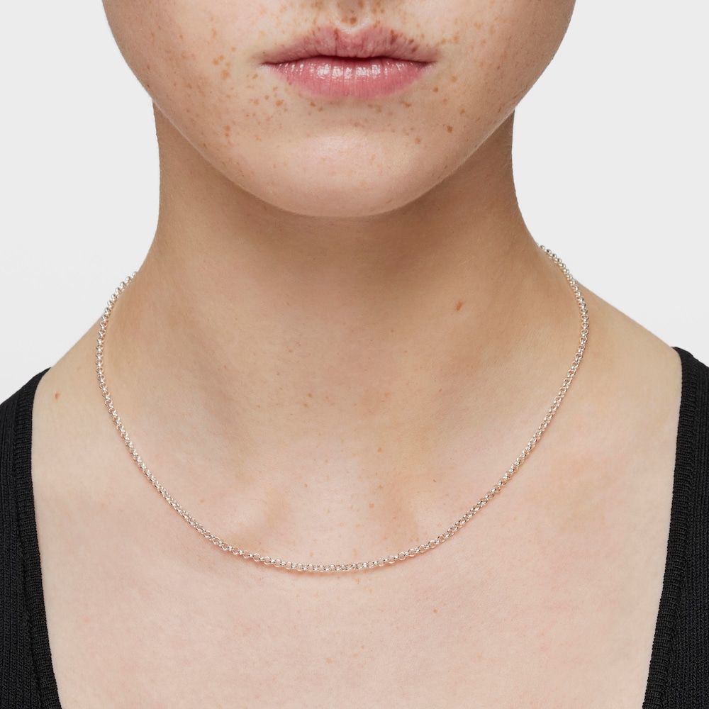 Choker in argento da 45&nbsp;cm con piccole sfere TOUS Chain