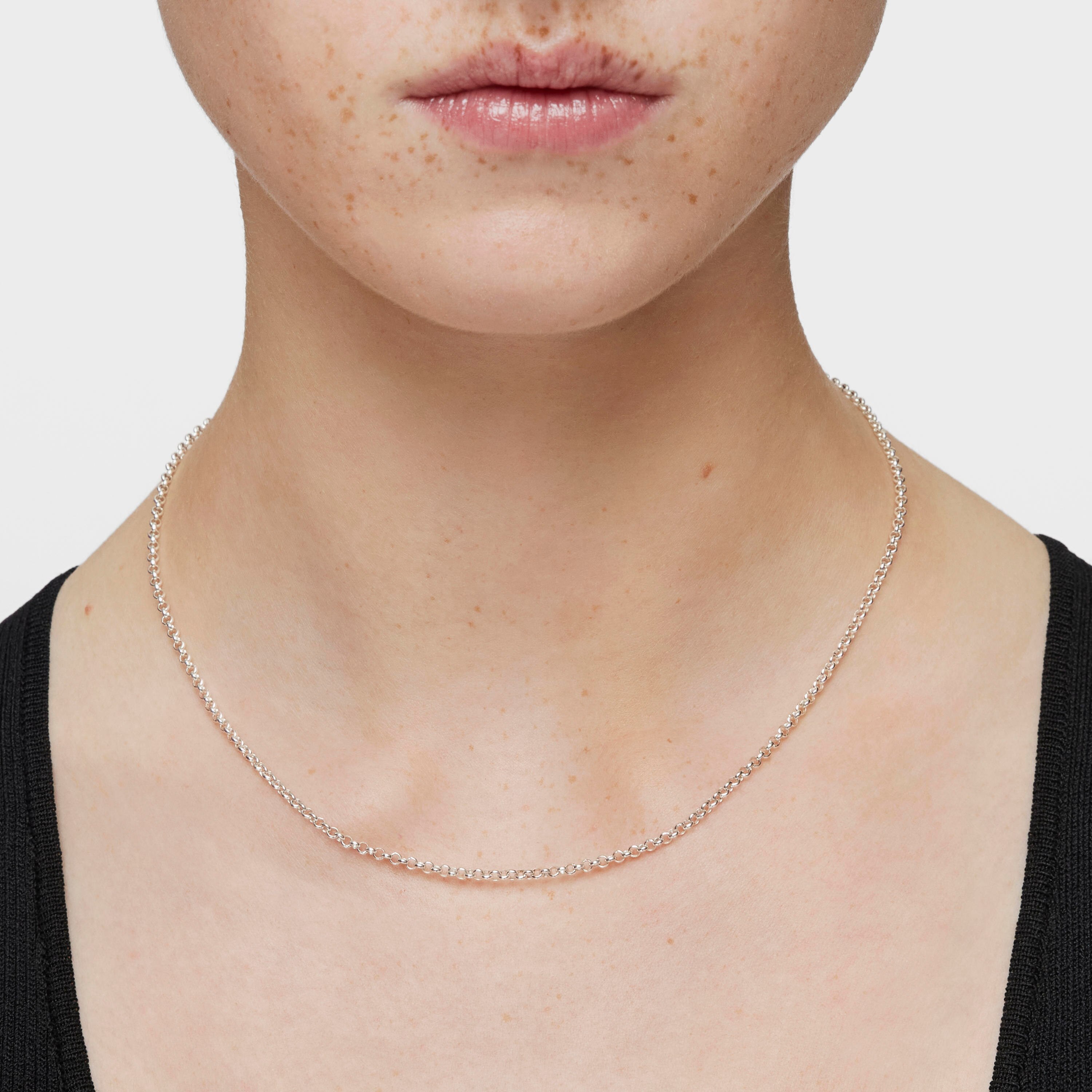 Silver Choker measuring 45 cm TOUS Chain