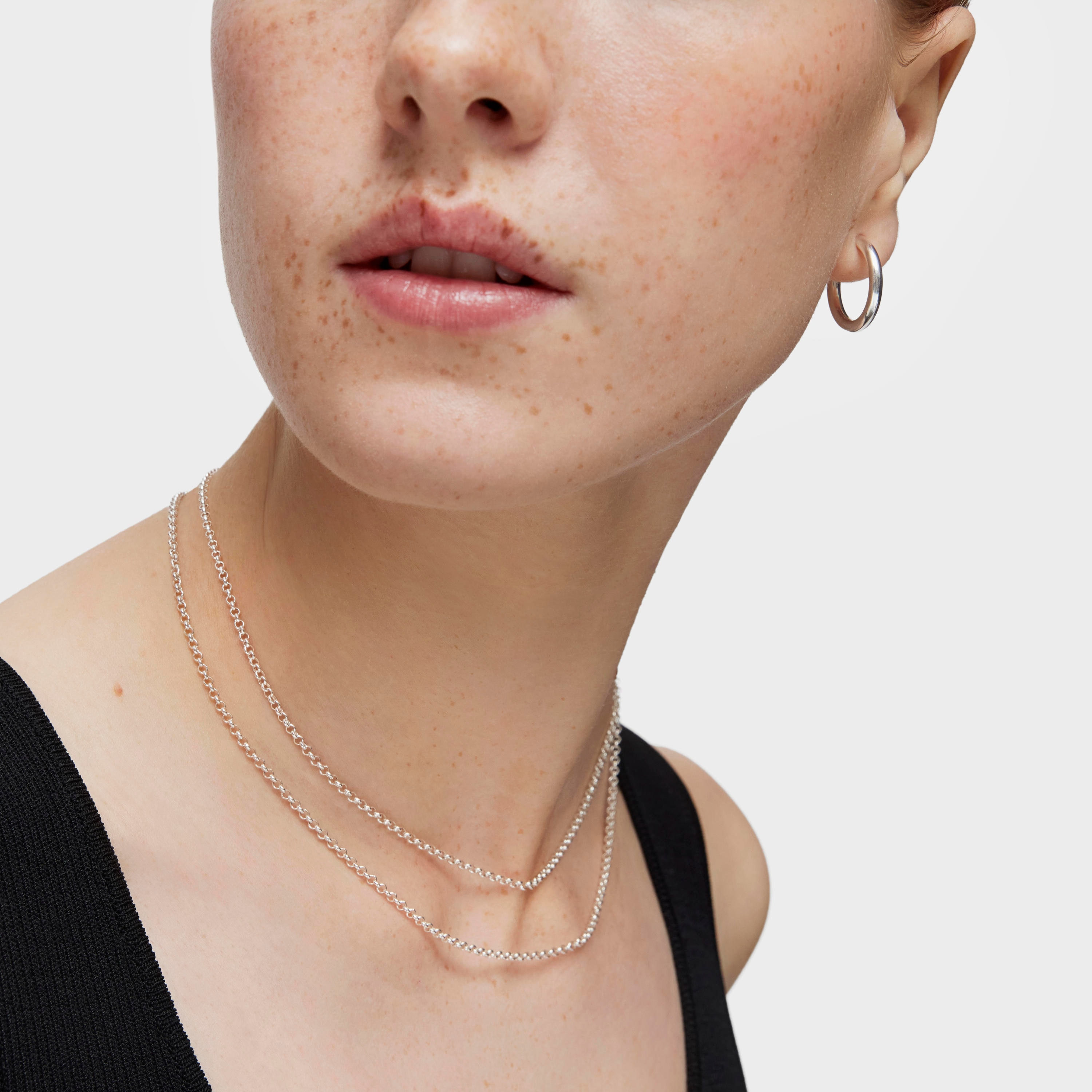 Silver Choker measuring 45 cm TOUS Chain