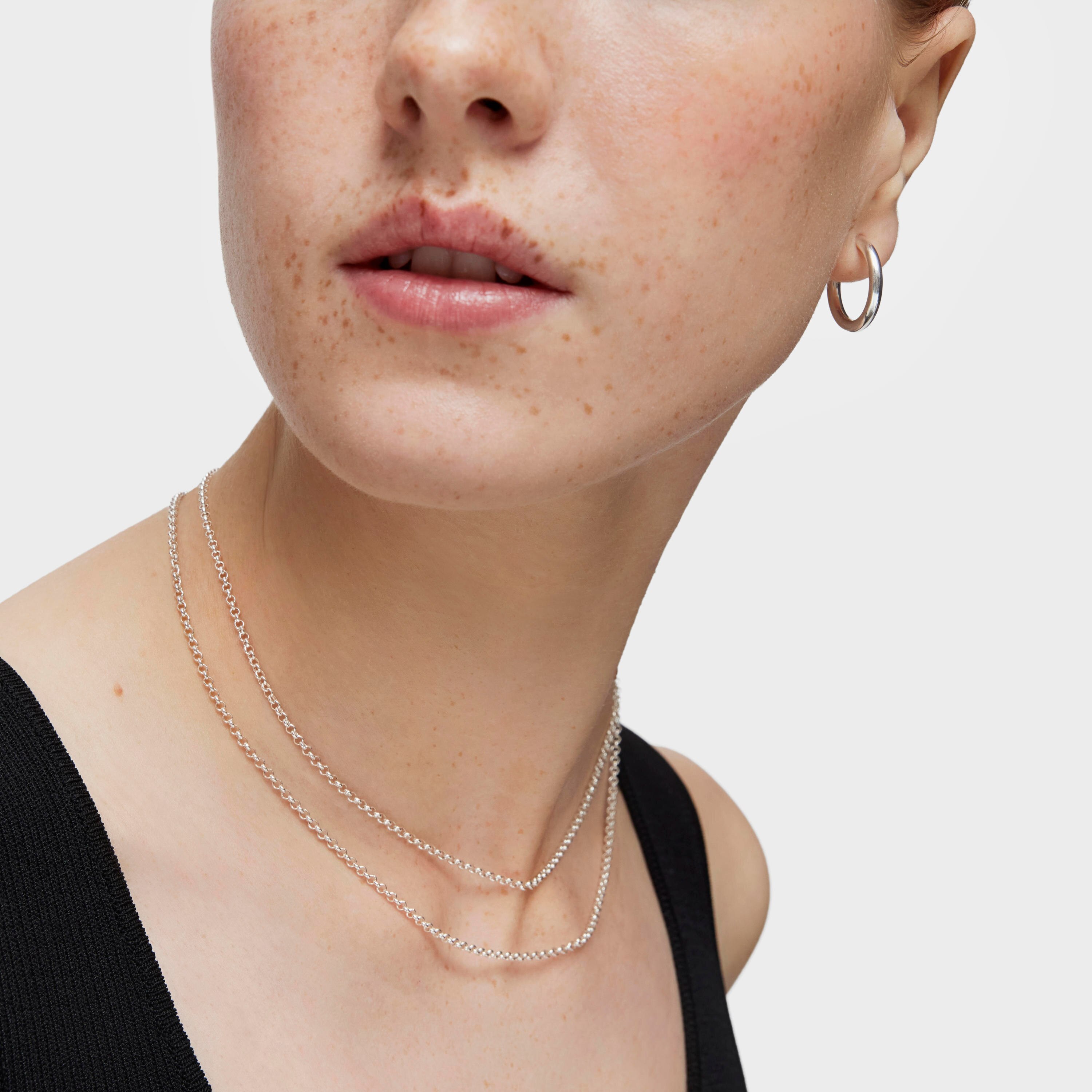 Silver Choker measuring 45 cm TOUS Chain