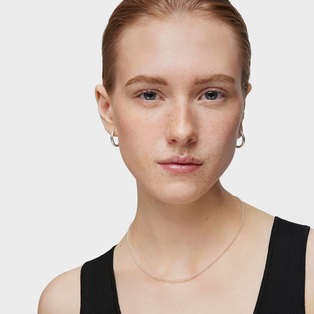 Choker in argento da 45&nbsp;cm con piccole sfere TOUS Chain