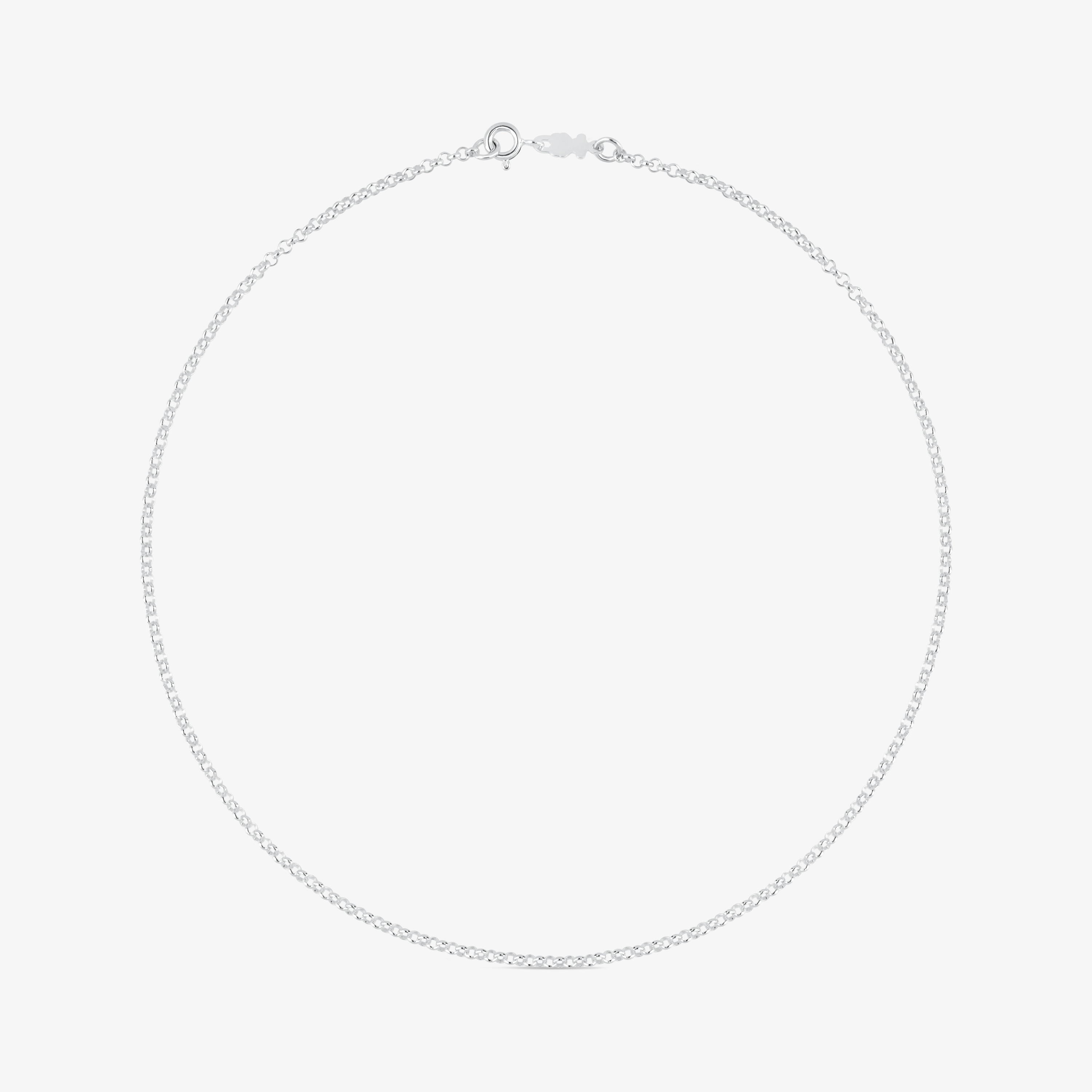 Silver TOUS Chain Choker 40cm