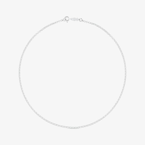 Collier ras du cou TOUS Chain en Argent avec anneaux ronds, 40&nbsp;cm.