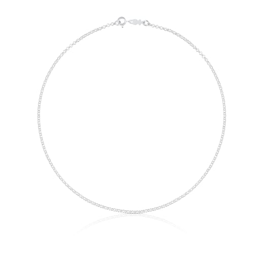 Silver TOUS Chain Choker 40cm