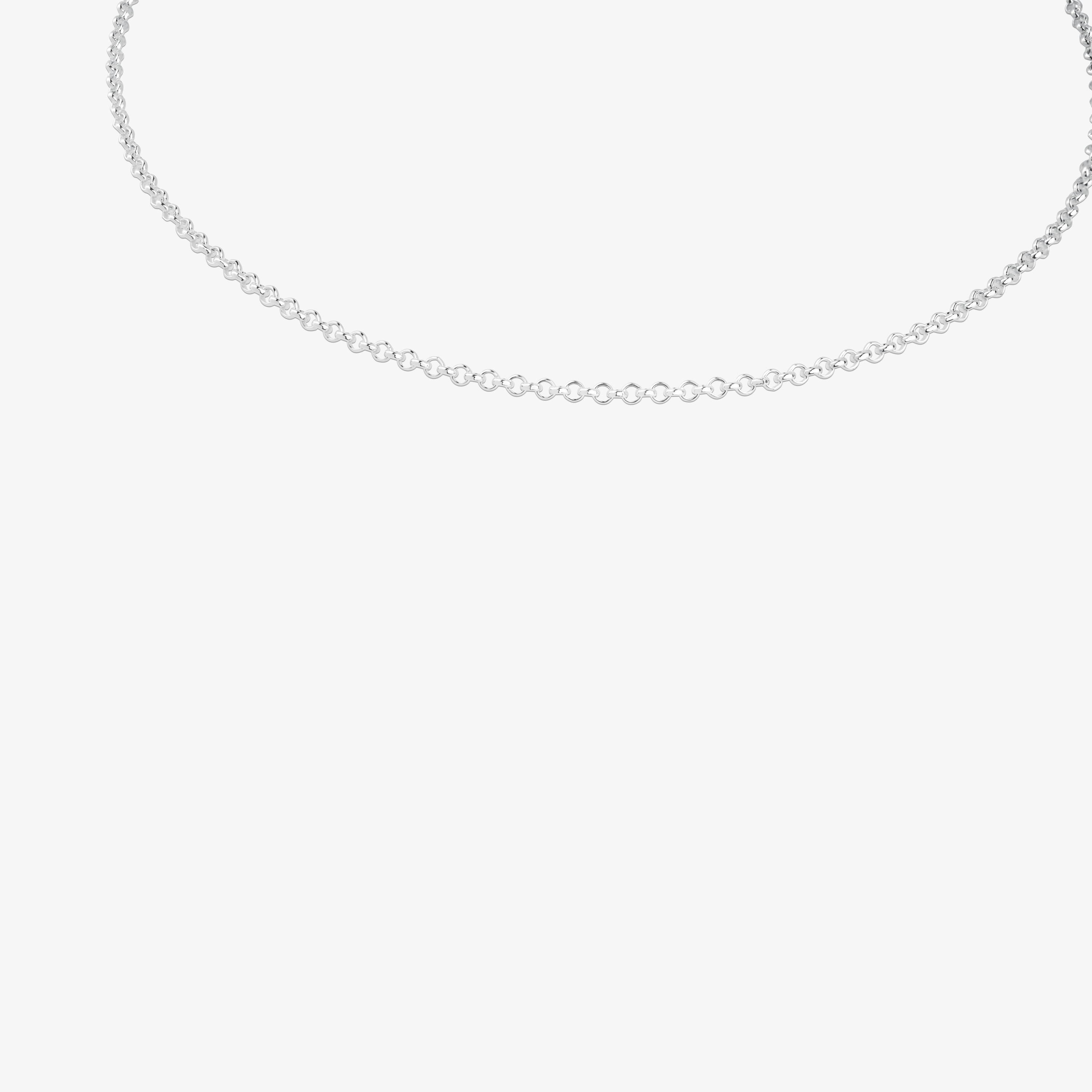 Silver TOUS Chain Choker 40cm