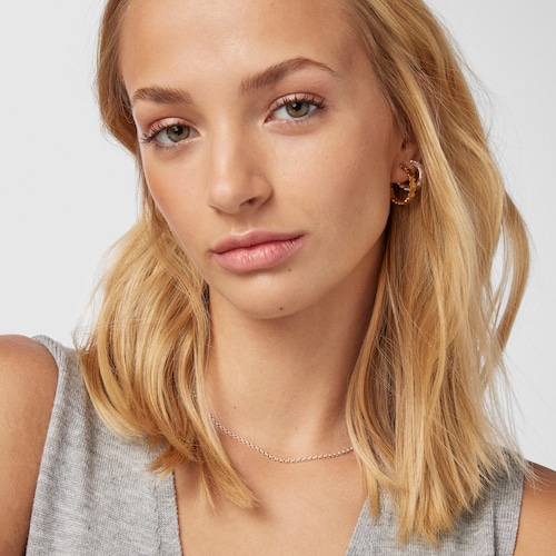 Silver TOUS Chain Choker 40cm