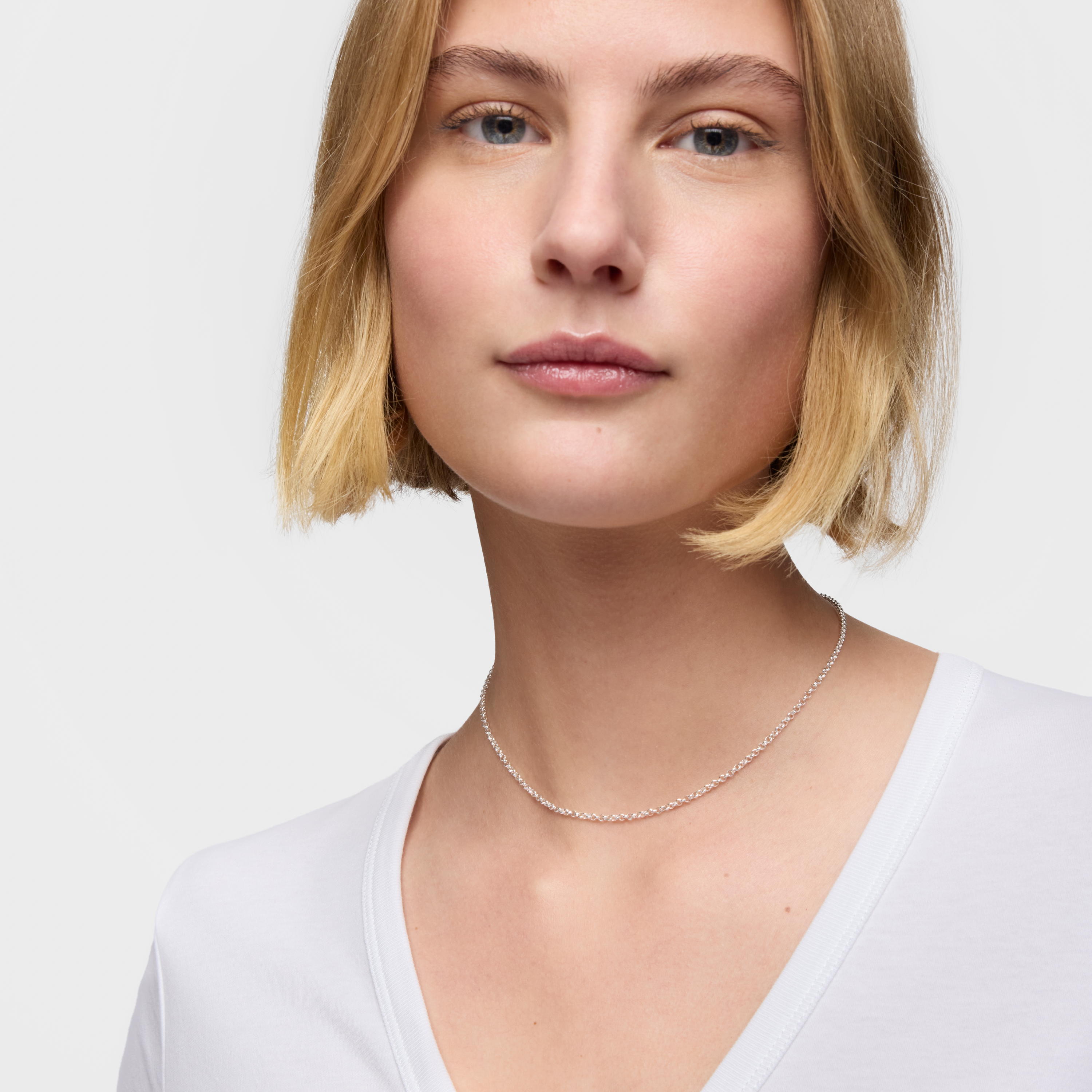 Silver TOUS Chain Choker 40cm