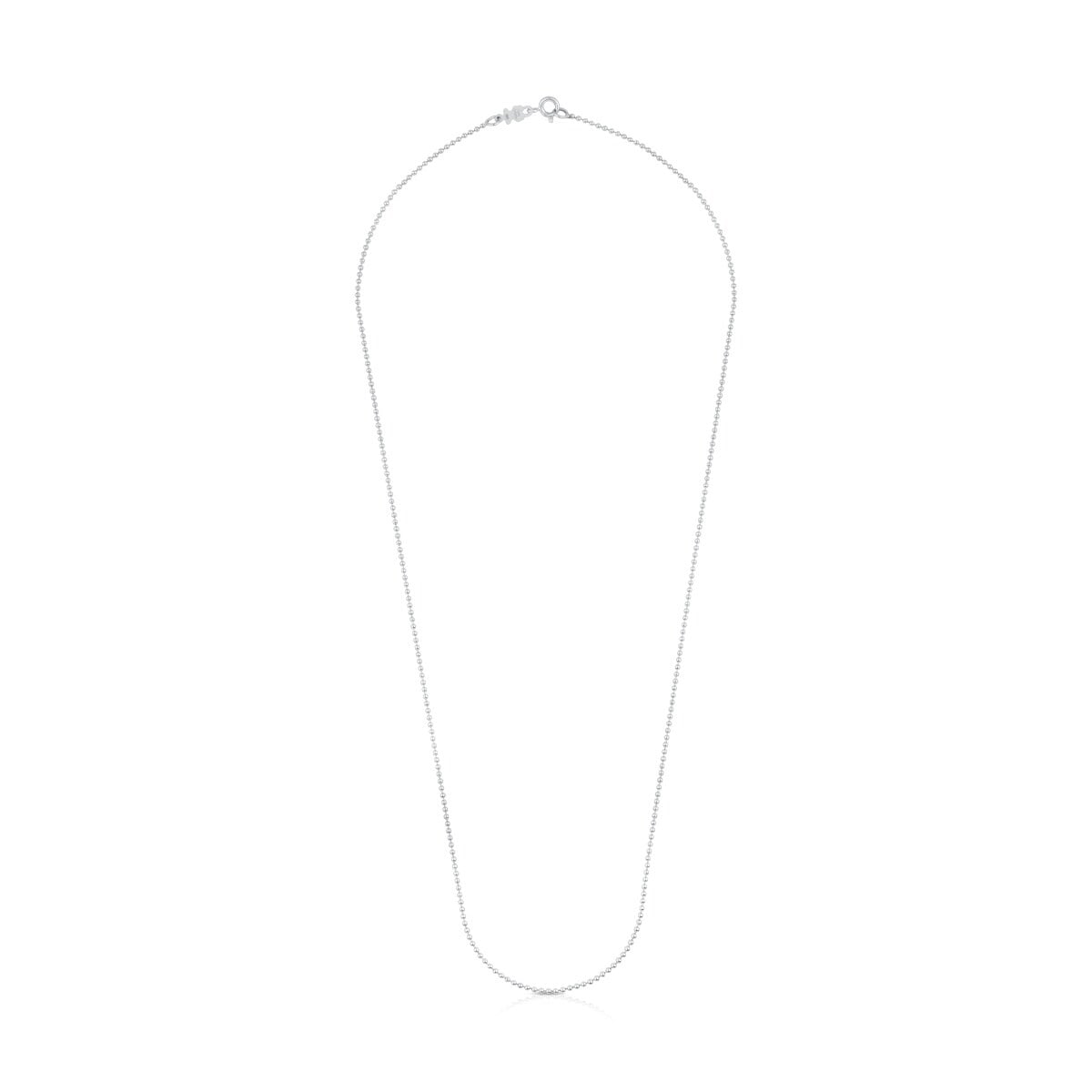 Gargantilla de plata con bolas, 58 cm Chain
