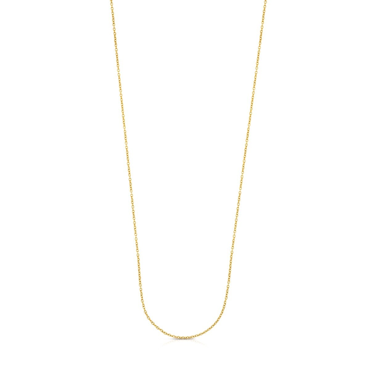 Tous - Gargantilla Larga Con Baño De Oro 18 Kt Sobre Plata Con Anillas, 70 Cm Chain - Dorado