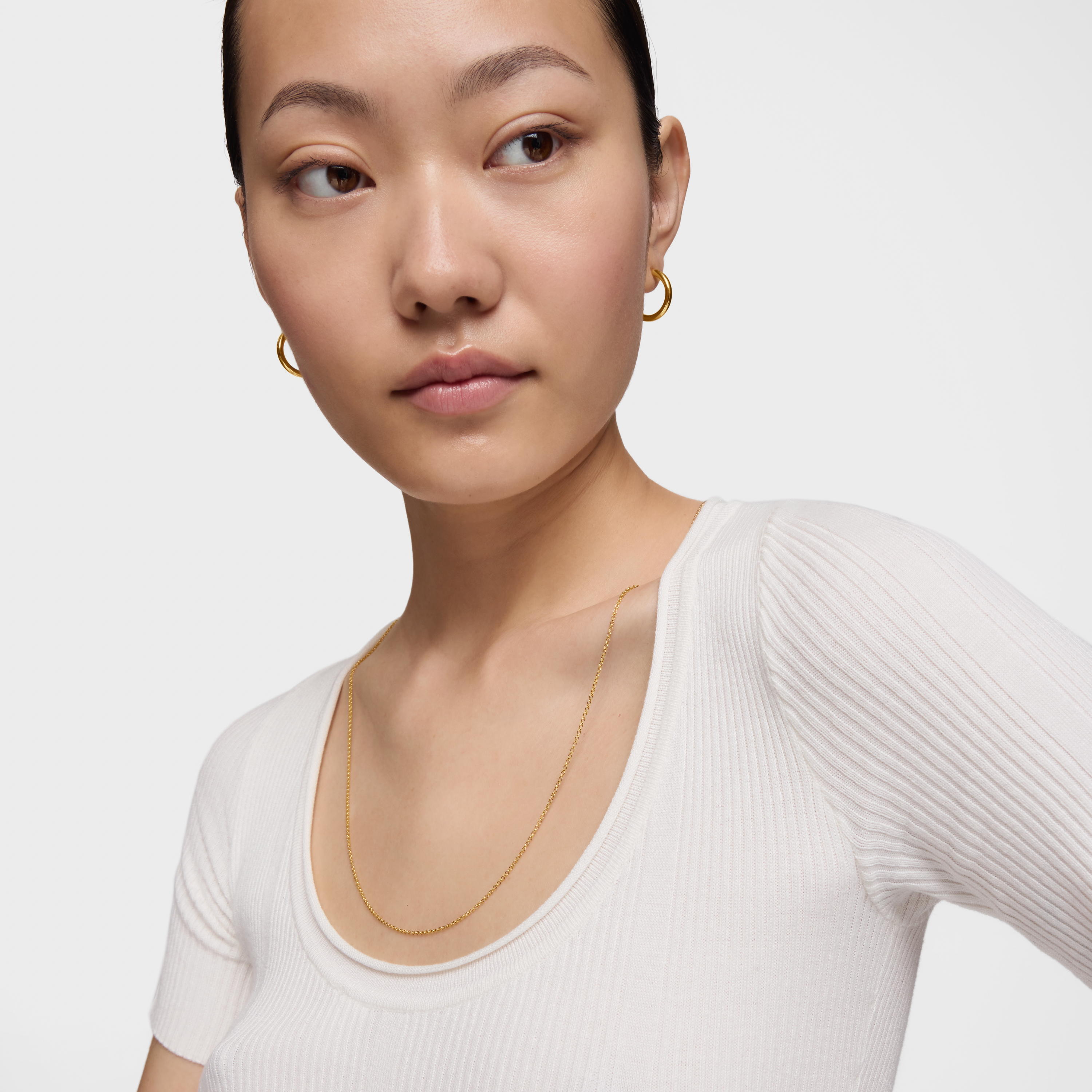 18K gold vermeil TOUS Chain Choker 70cm.