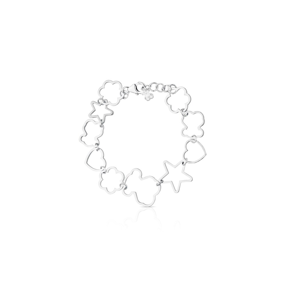 Pulsera New Silueta de Plata