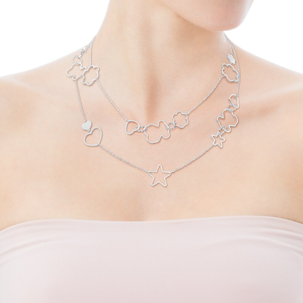 Collar New Silueta de Plata