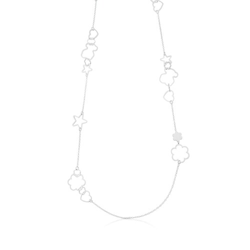Silver New Silueta Necklace
