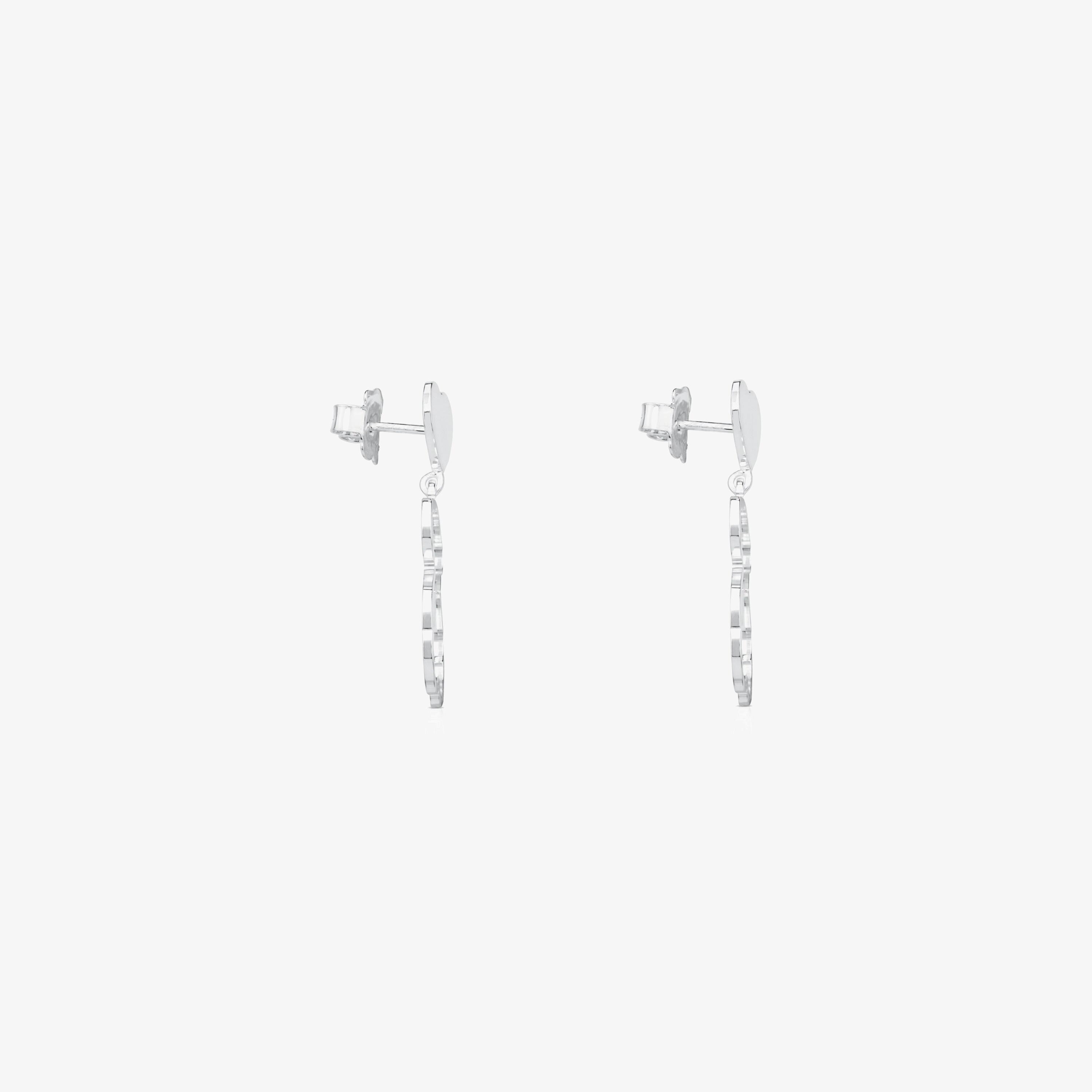 Silver New Silueta Earrings 