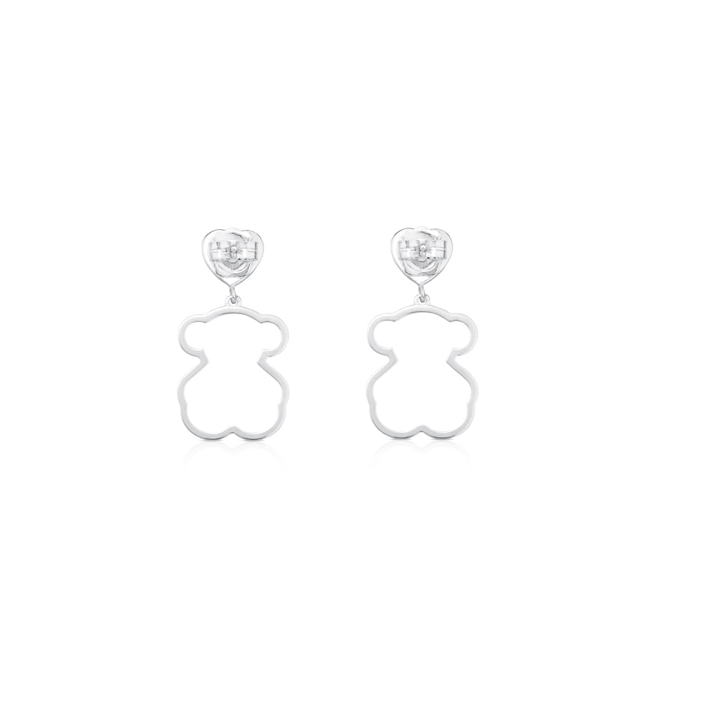 Pendientes de plata New Silueta image number 2