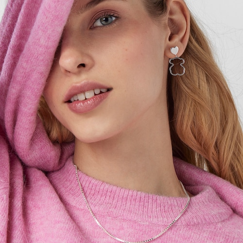 Pendientes de plata New Silueta