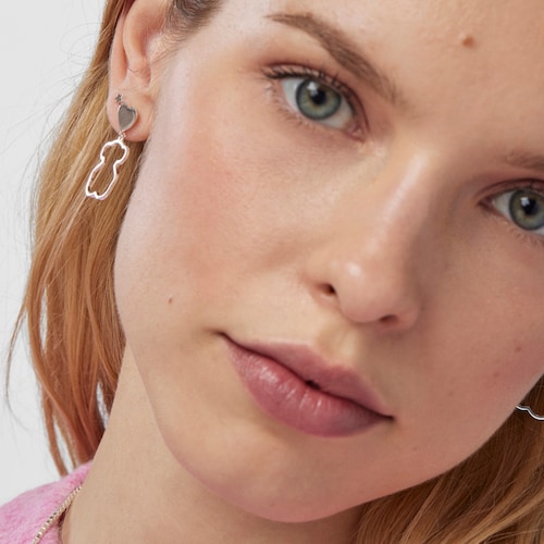 Pendientes de plata New Silueta