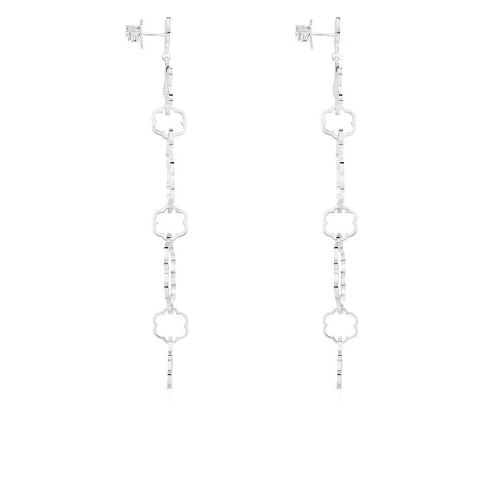 Pendientes New Silueta de Plata image number 1