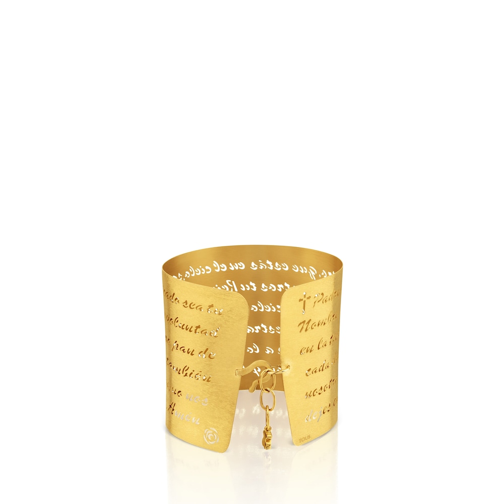 Esclava ATELIER 'Padre Nuestro' de oro