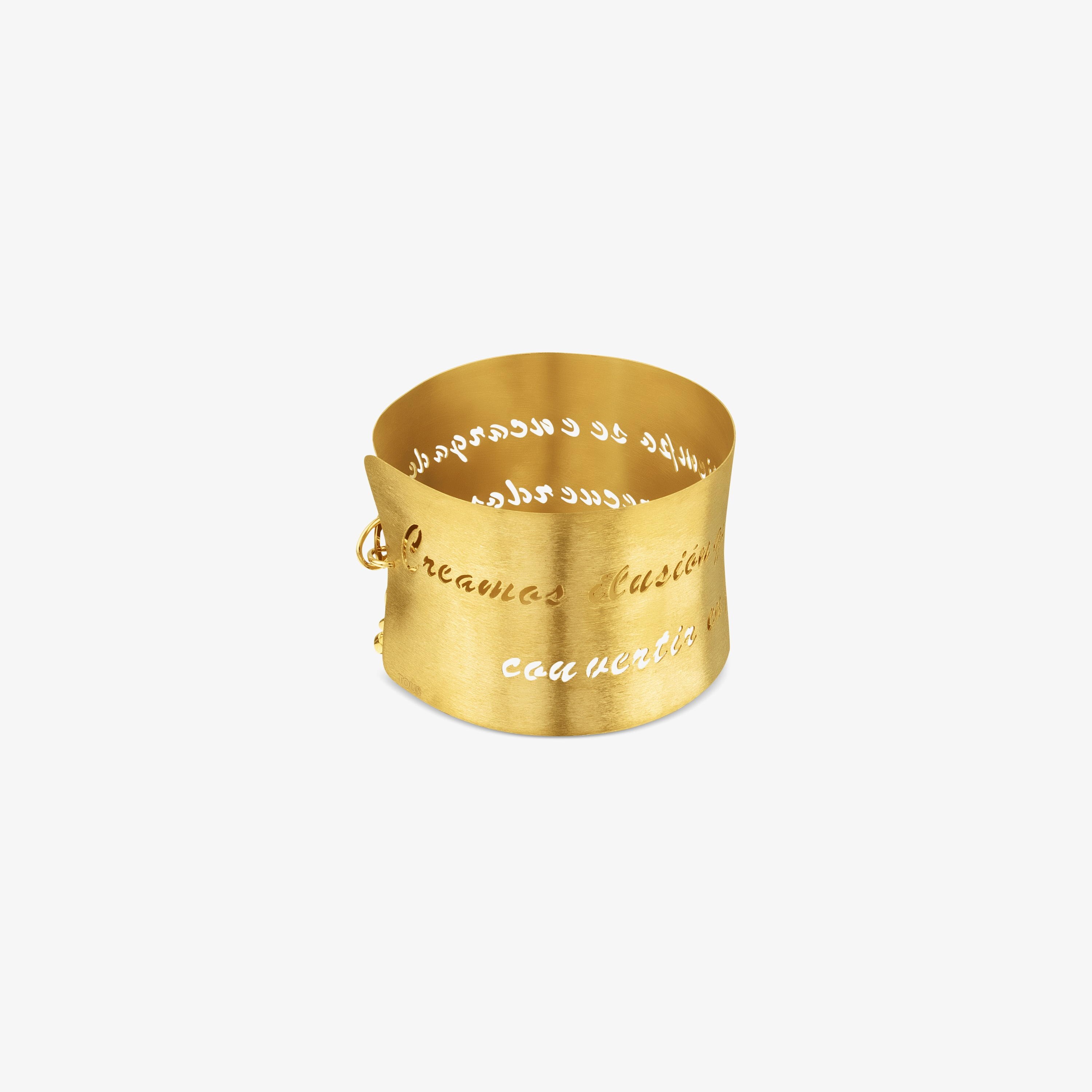 ‘Creamos ilusión’ Bracelet in gold TOUS ATELIER