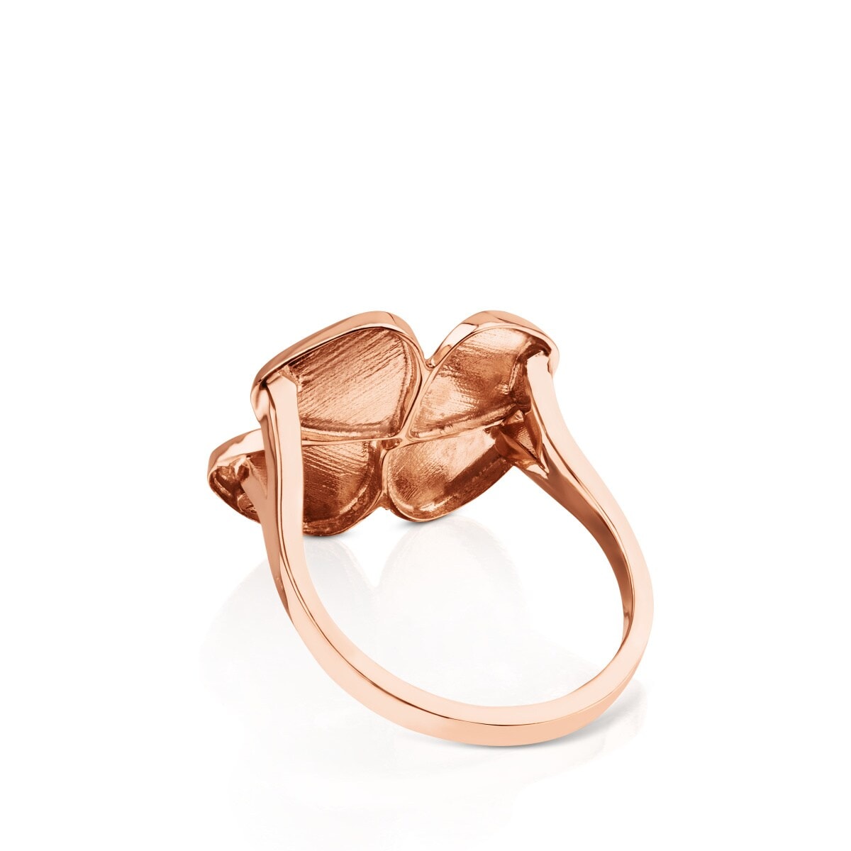 ATELIER Flor Ring in rose Gold with Rhodolites