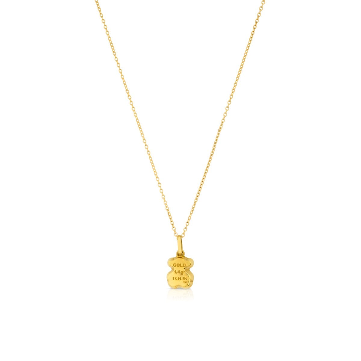 Gold Oso Lingote Necklace - Limited Edition