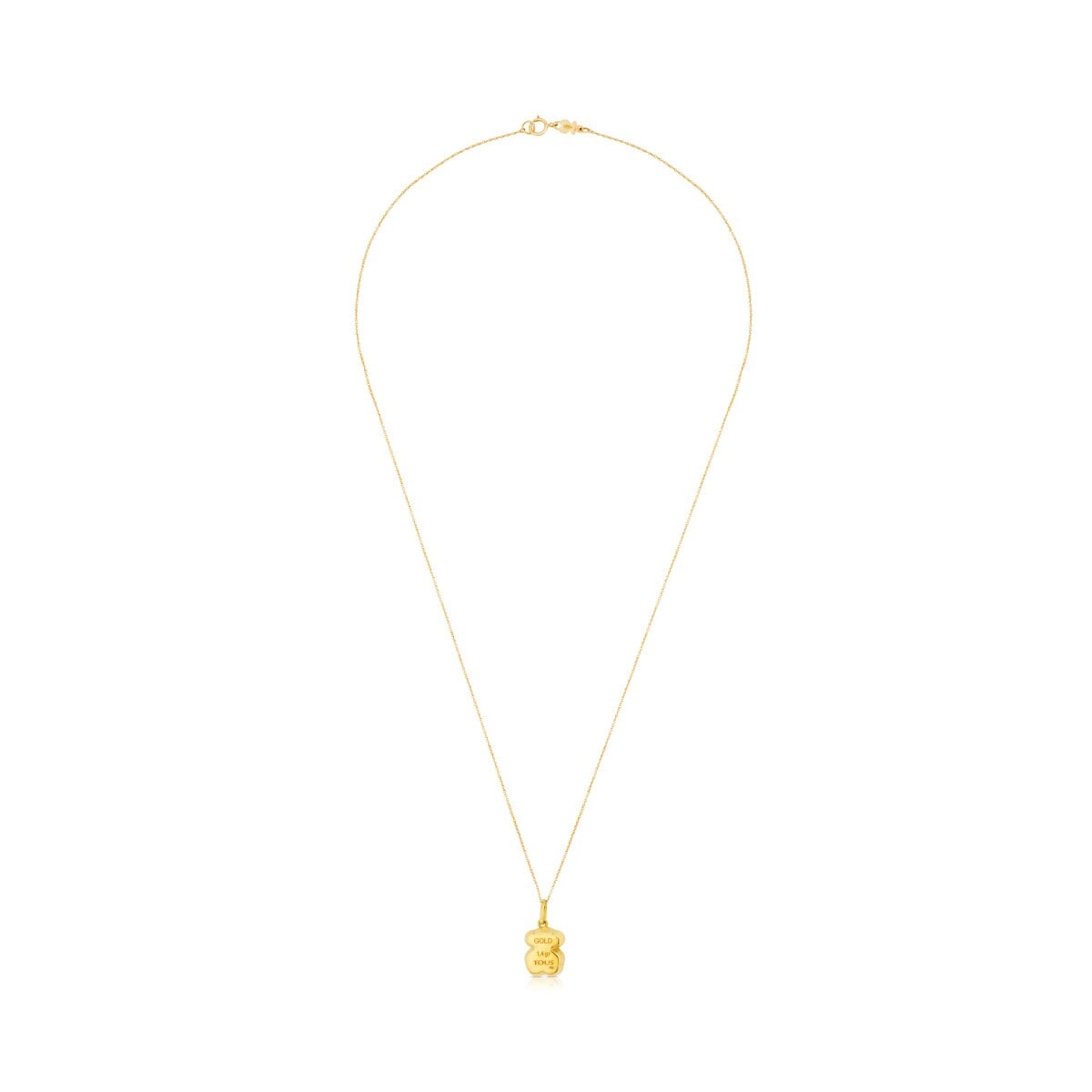 Gold Oso Lingote Necklace - Limited Edition