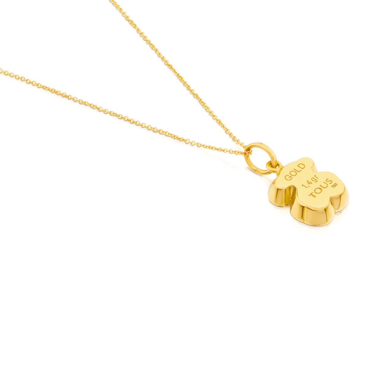 Gold Oso Lingote Necklace - Limited Edition